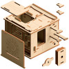 Imágenes y fotos de 3D Puzzle Game Space Box. ESC WELT.