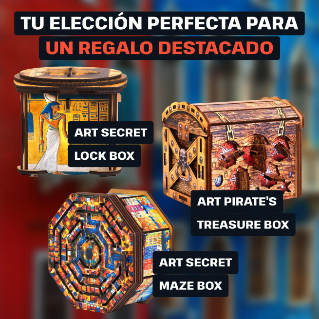 Imágenes y fotos de Art Secret Maze Box. ESC WELT.