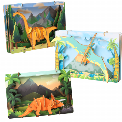 Dino Discovery 3D Puzzle Kit