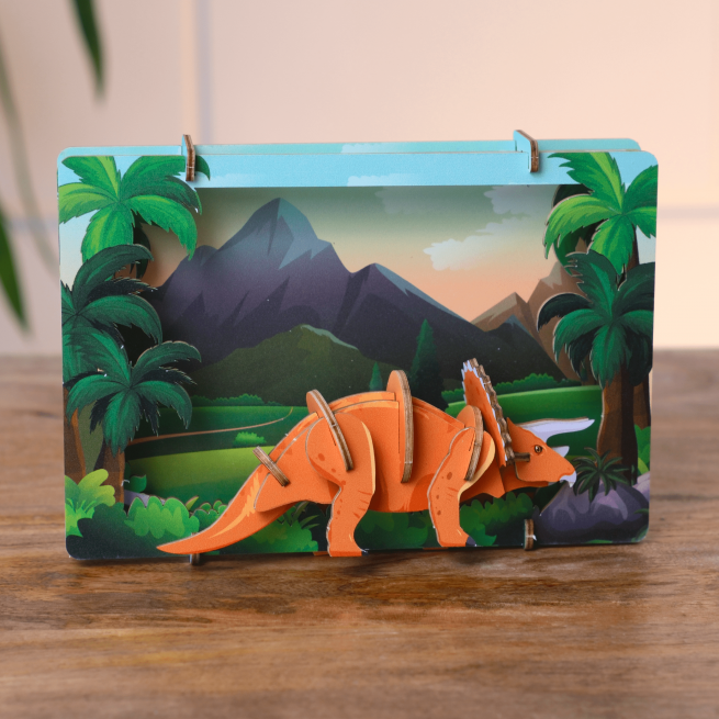 Imágenes y fotos de Dino Discovery 3D Puzzle Kit. ESC WELT.