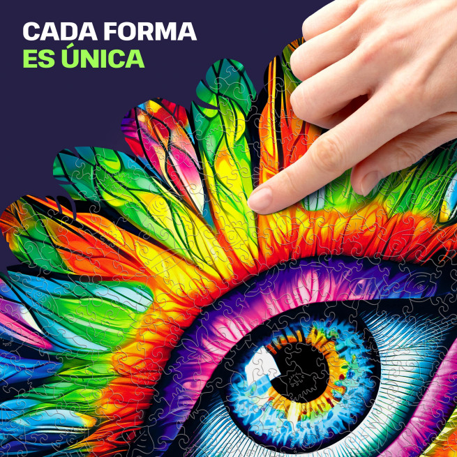Imágenes y fotos de Eye puzzle 200 pieces. ESC WELT.