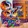 Imágenes y fotos de OWL PUZZLE 300 piezas. ESC WELT.