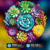Imágenes y fotos de SUCCULENT PUZZLE 500 piezas. ESC WELT.