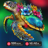 Imágenes y fotos de TURTLE PUZZLE 500 piezas. ESC WELT.