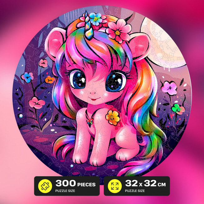 Imágenes y fotos de Unicorn Puzzle 300 pieces. ESC WELT.