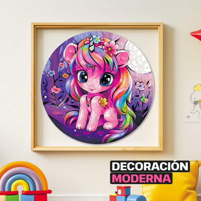 Imágenes y fotos de Unicorn Puzzle 200 pieces. ESC WELT.