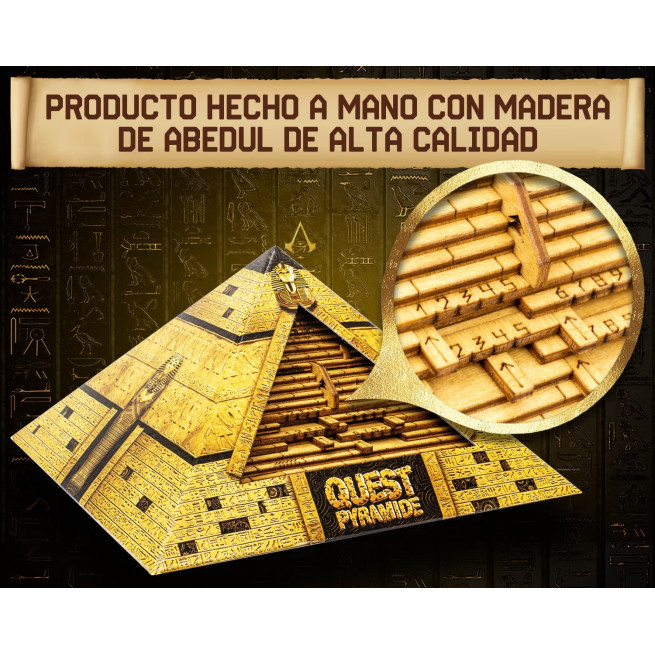 Imágenes y fotos de Quest Pyramid. ESC WELT.