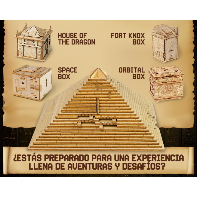 Imágenes y fotos de Quest Pyramid. ESC WELT.