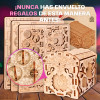 Imágenes y fotos de Wooden Secret TREASURE BOX, KIT DE ROMPECABEZAS 3D PARA ARMAR POR TI MISMO. ESC WELT.