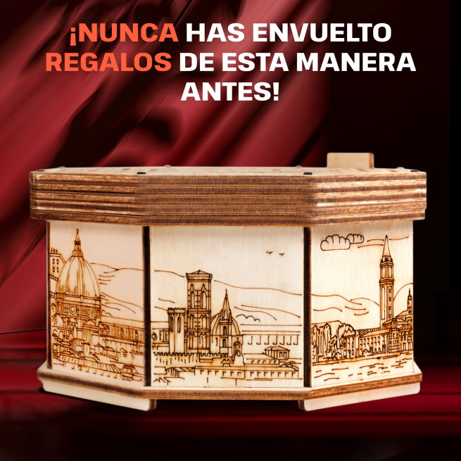 Imágenes y fotos de Wooden Secret MAZE BOX. ESC WELT.