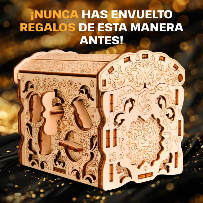 Imágenes y fotos de Wooden Secret TREASURE BOX. ESC WELT.