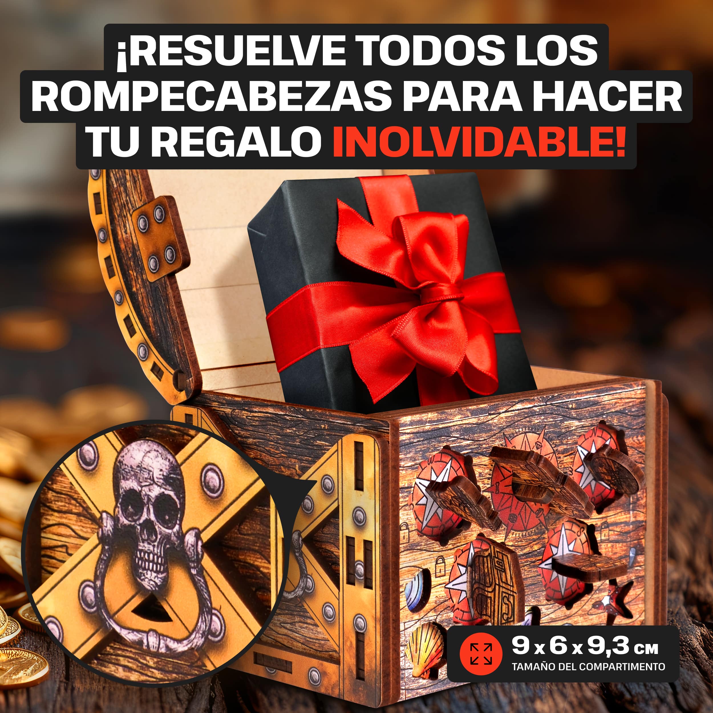 Imágenes y fotos de Art Pirate's Treasure Box. ESC WELT.