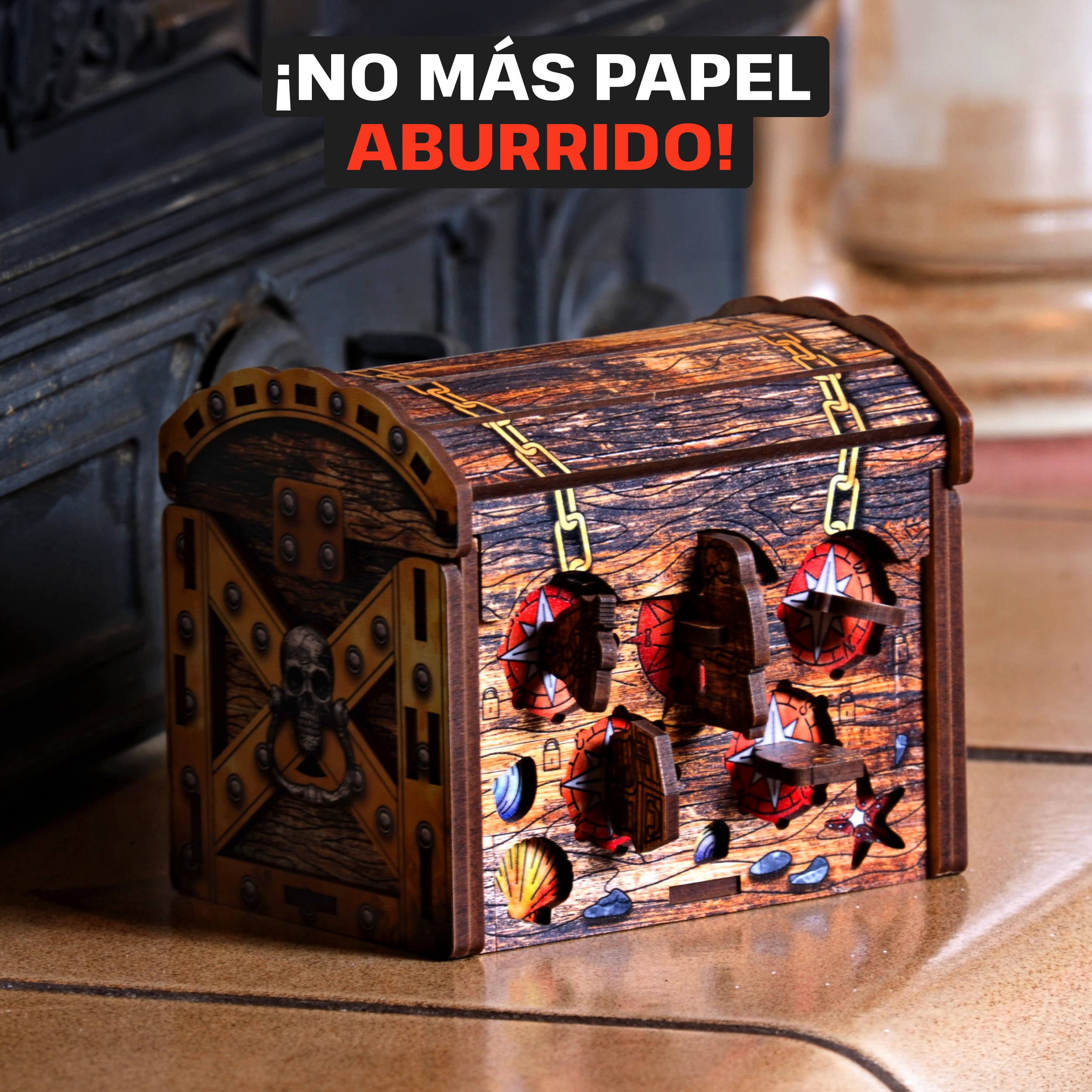 Imágenes y fotos de Art Pirate's Treasure Box. ESC WELT.