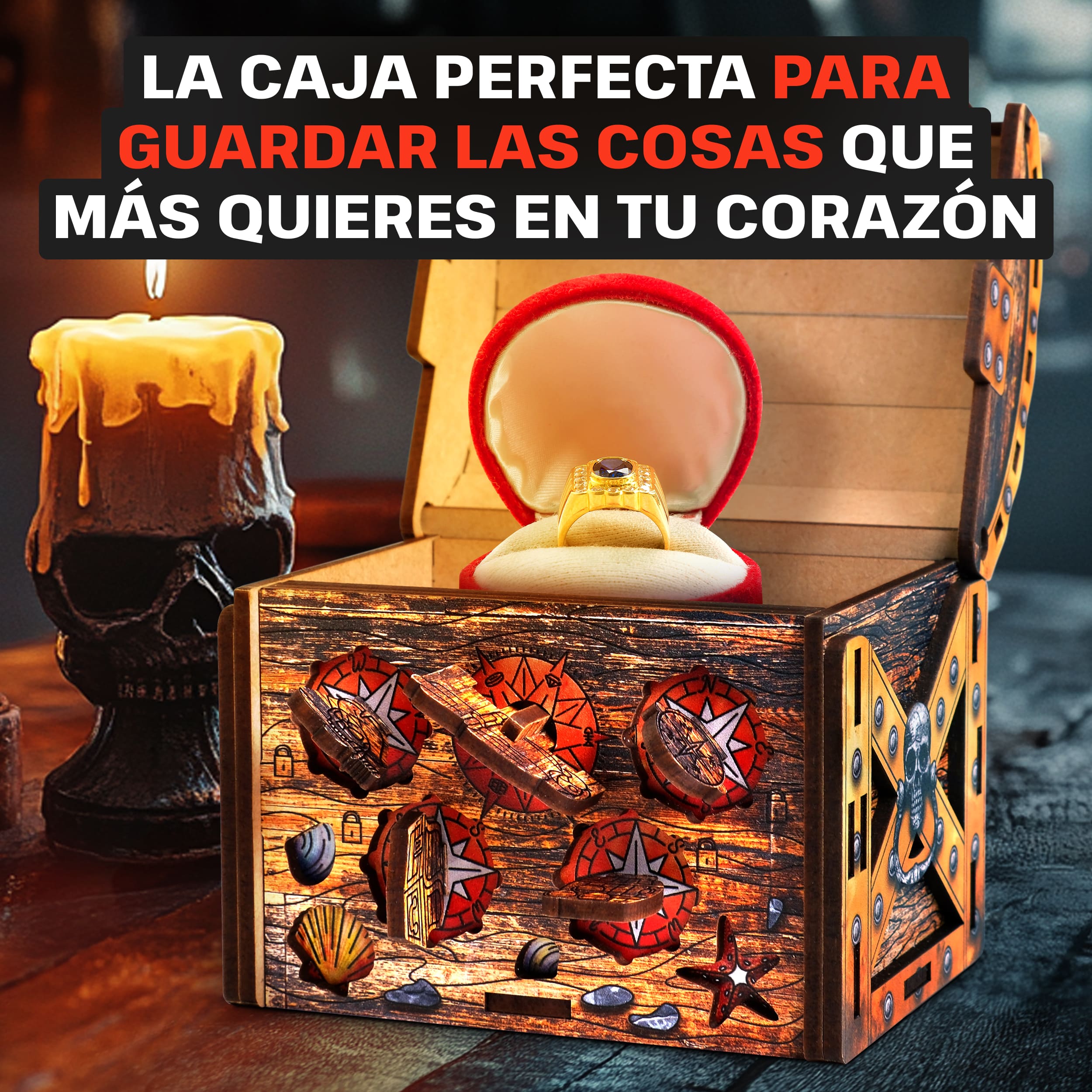 Imágenes y fotos de Art Pirate's Treasure Box. ESC WELT.