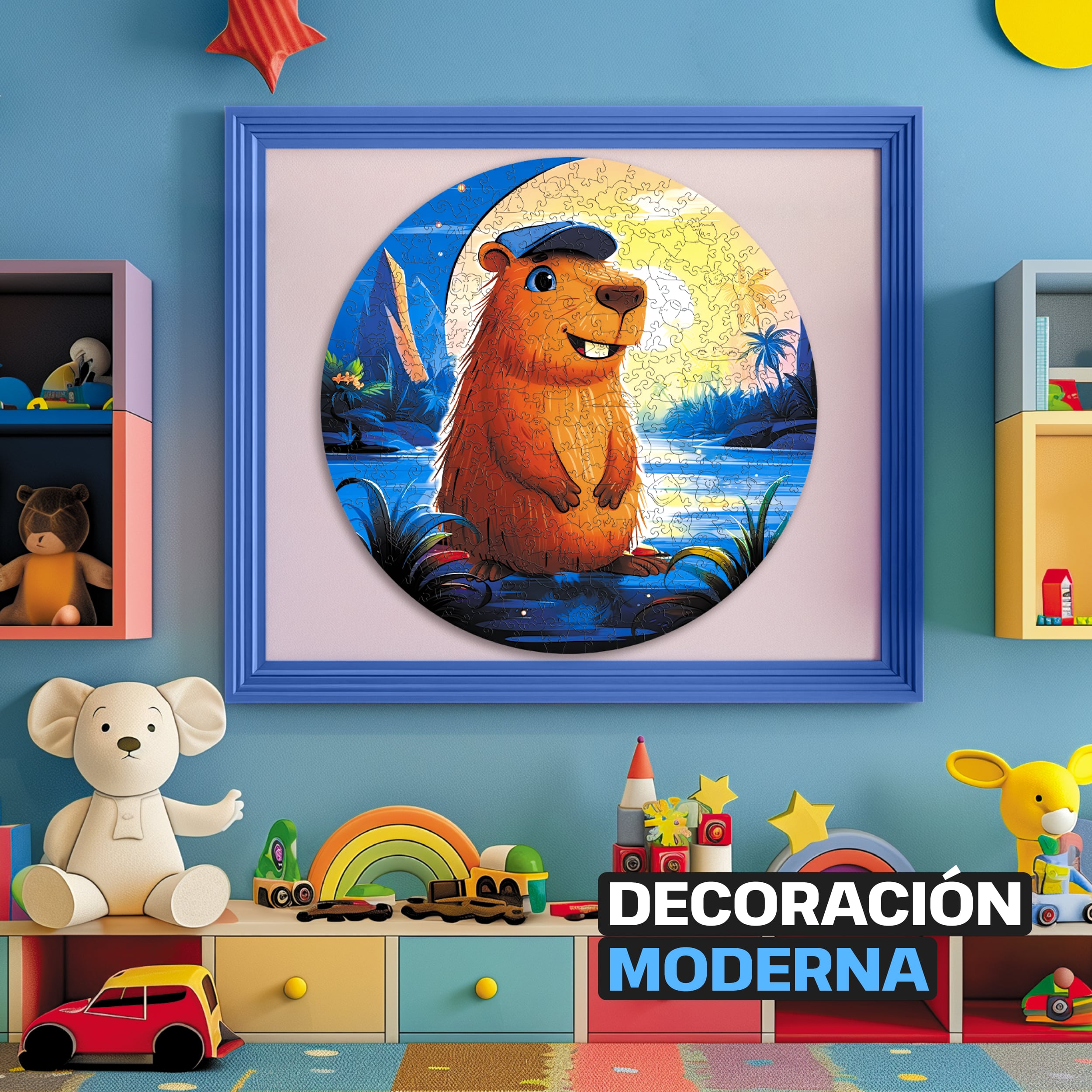 Imágenes y fotos de Capybara Puzzle 200 pieces. ESC WELT.