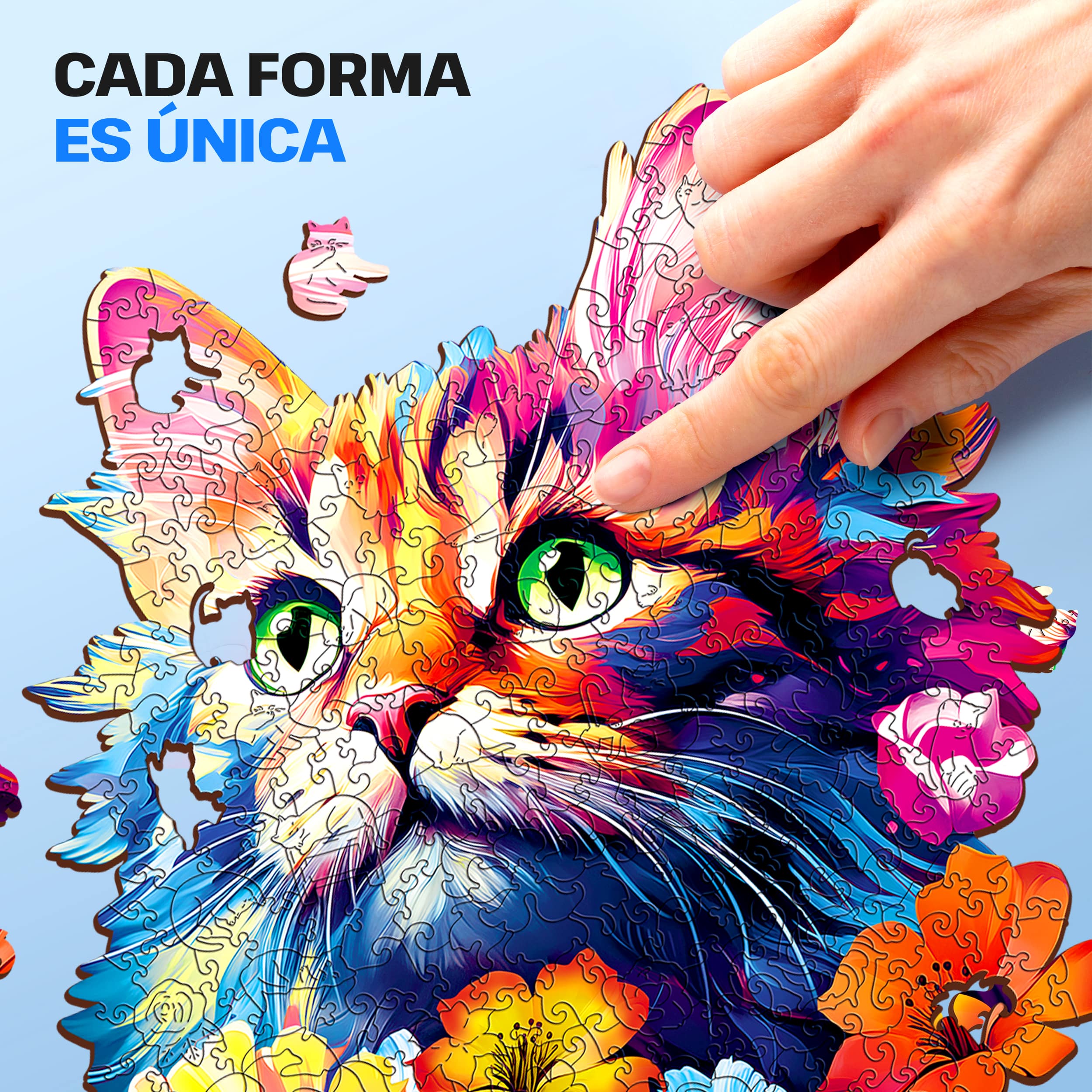 Imágenes y fotos de CAT PUZZLE 300 piezas. ESC WELT.