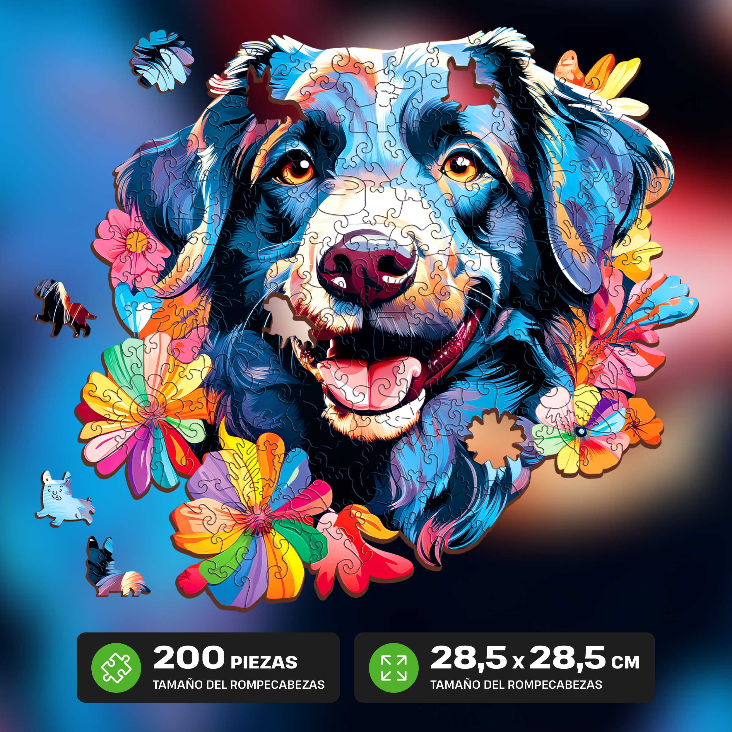 Imágenes y fotos de DOG PUZZLE 200 piezas. ESC WELT.