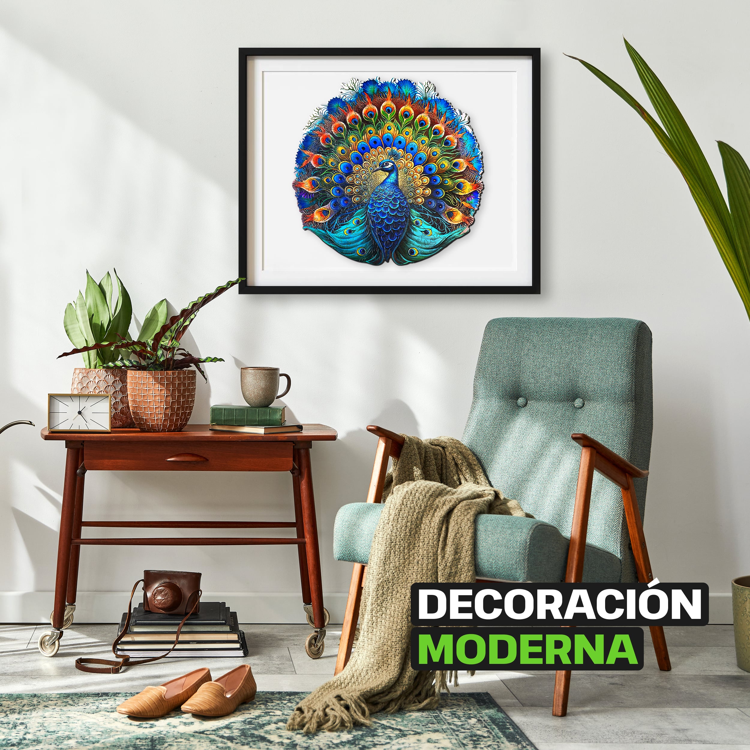 Imágenes y fotos de Peacock puzzle 200 piezas. ESC WELT.