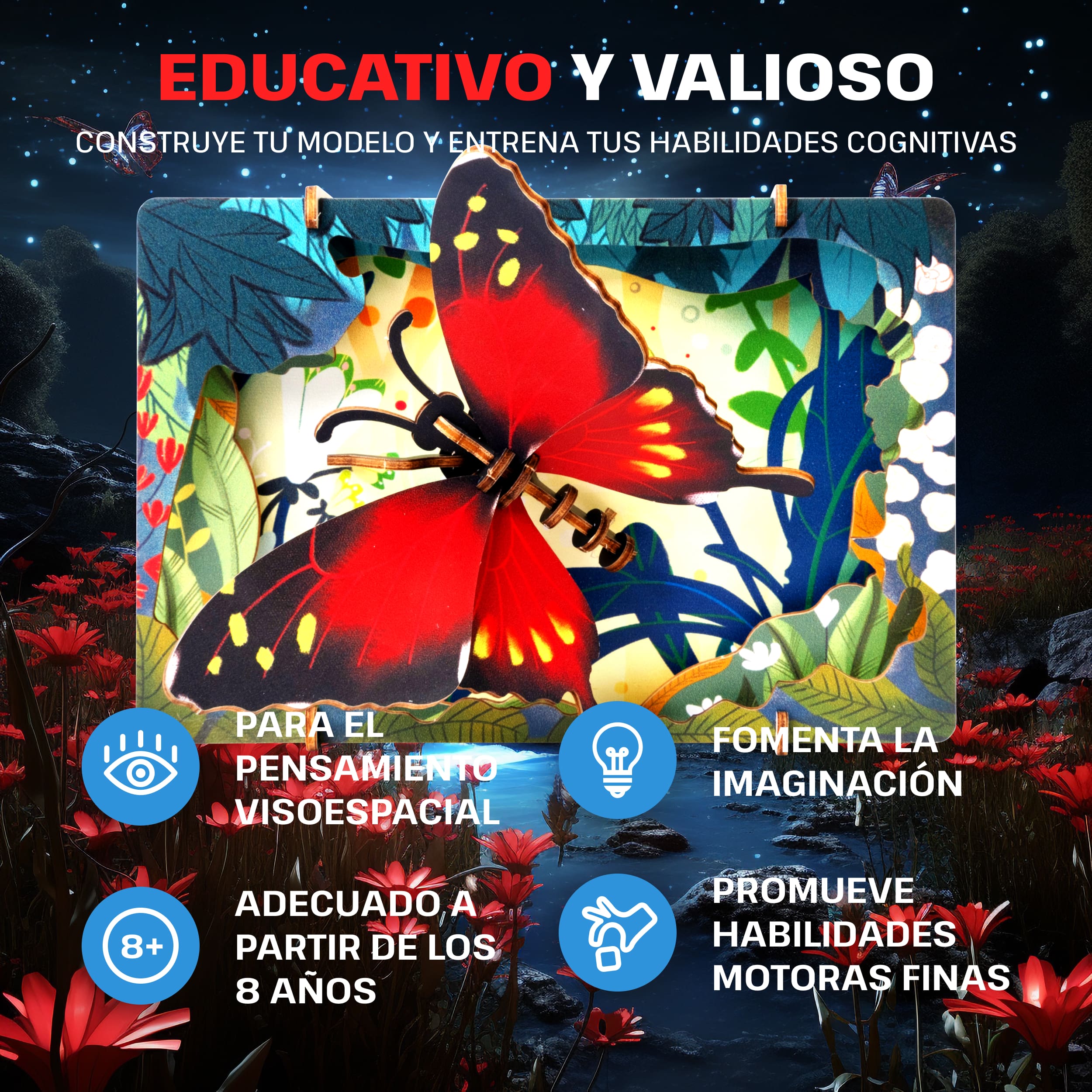 Imágenes y fotos de Safari Wonders 3D Puzzle Kit. ESC WELT.