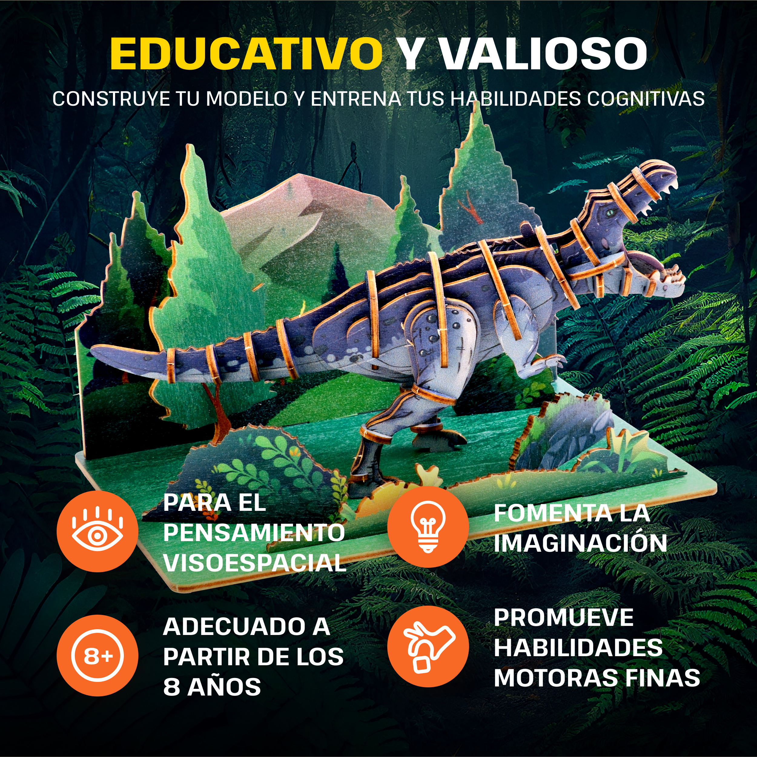 Imágenes y fotos de Fantasy Trio 3D Puzzle Kit. ESC WELT.