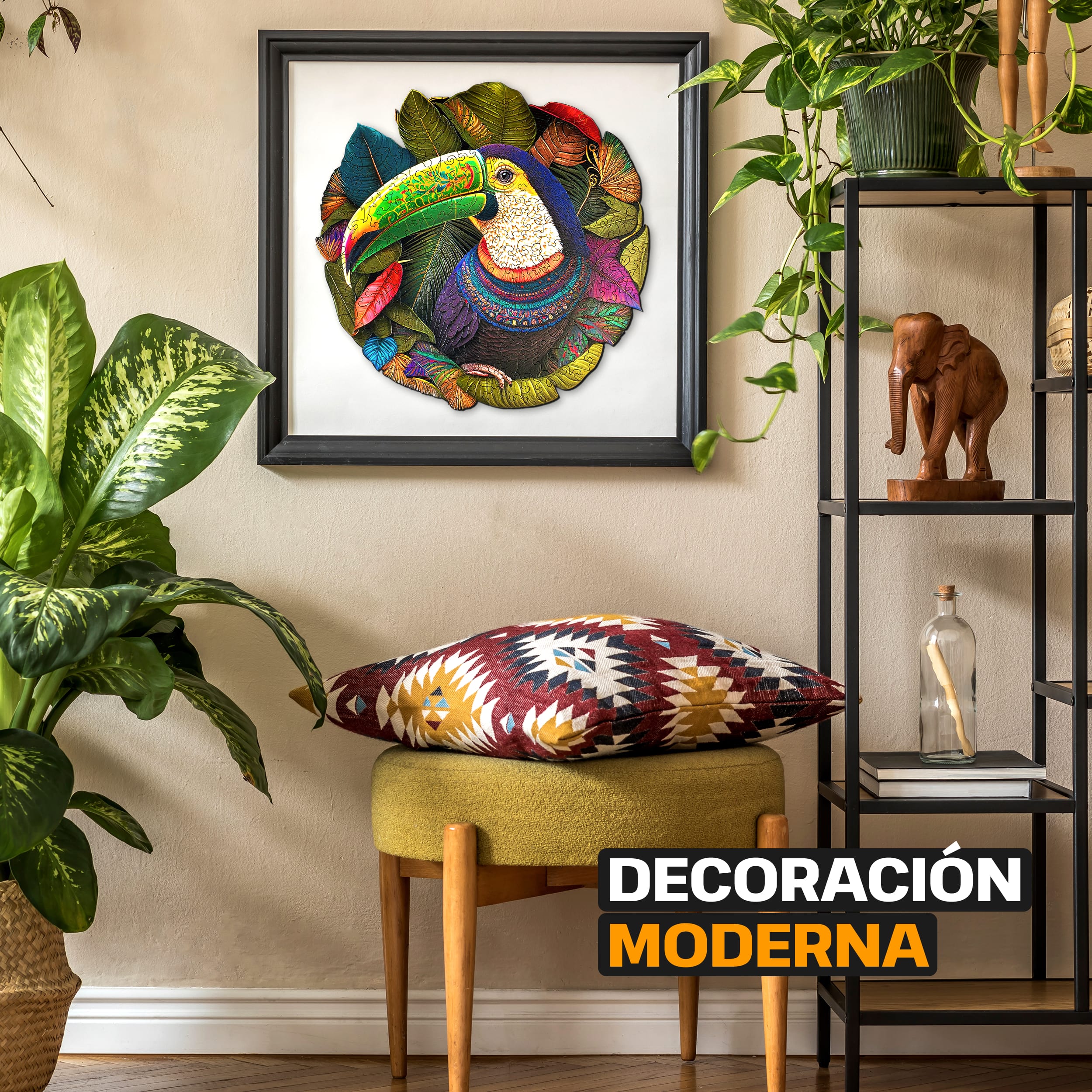 Imágenes y fotos de Toucan puzzle 200 piezas. ESC WELT.