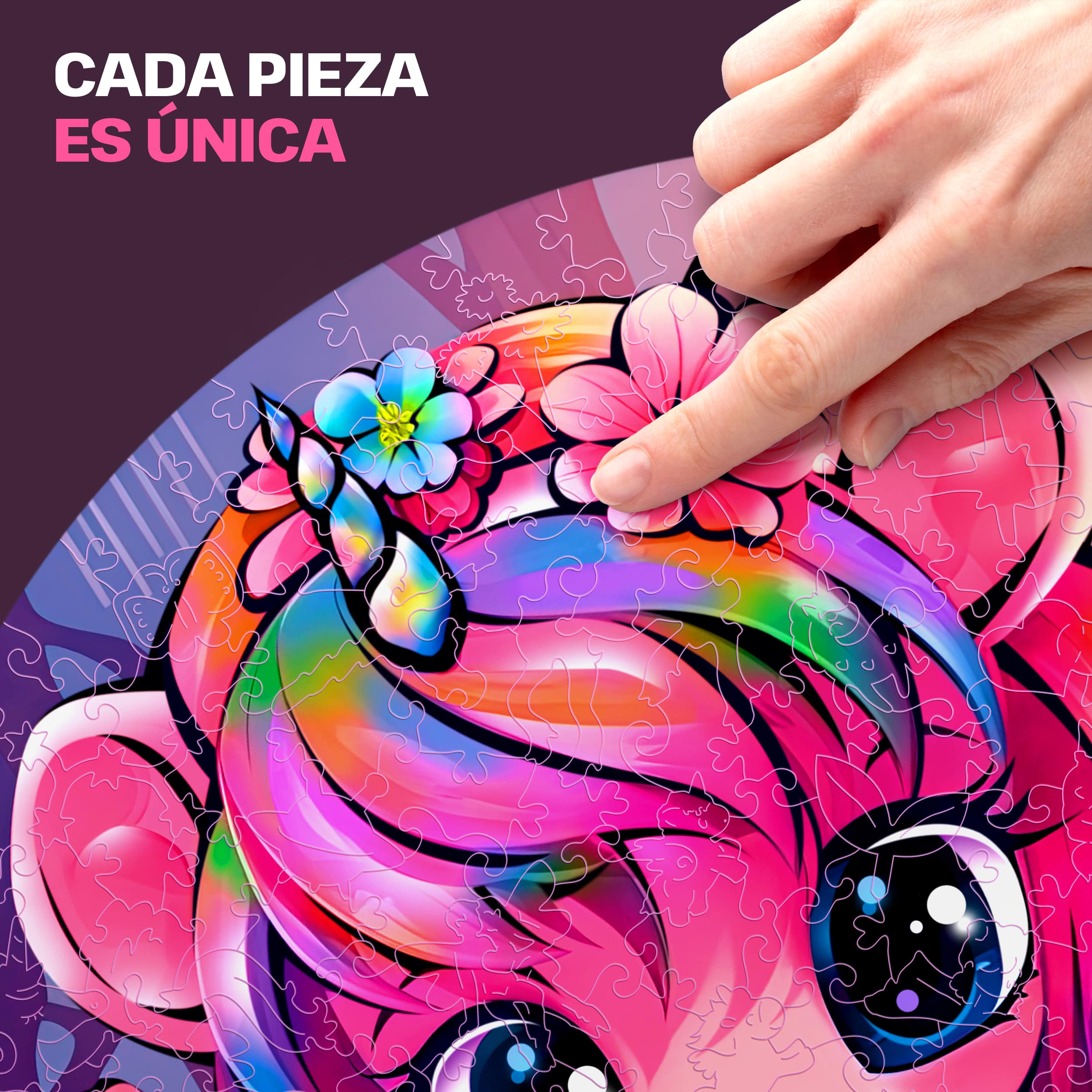 Imágenes y fotos de Unicorn Puzzle 200 pieces. ESC WELT.