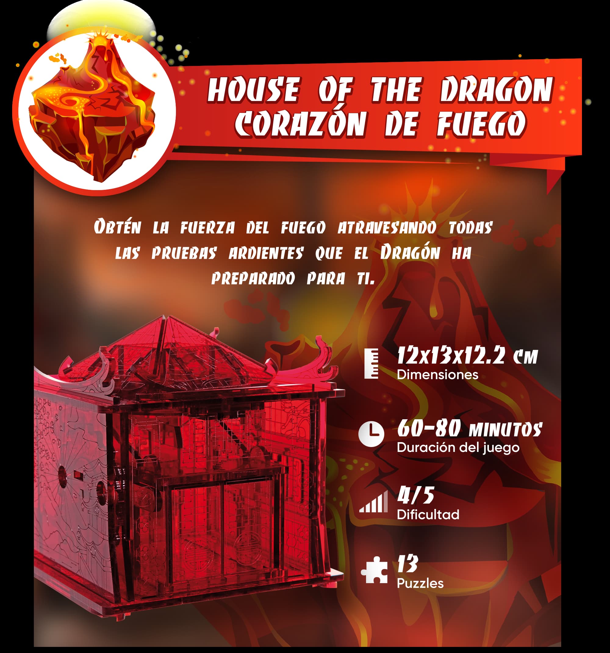 Imágenes y fotos de House Of The Dragon FireHeart. ESC WELT.