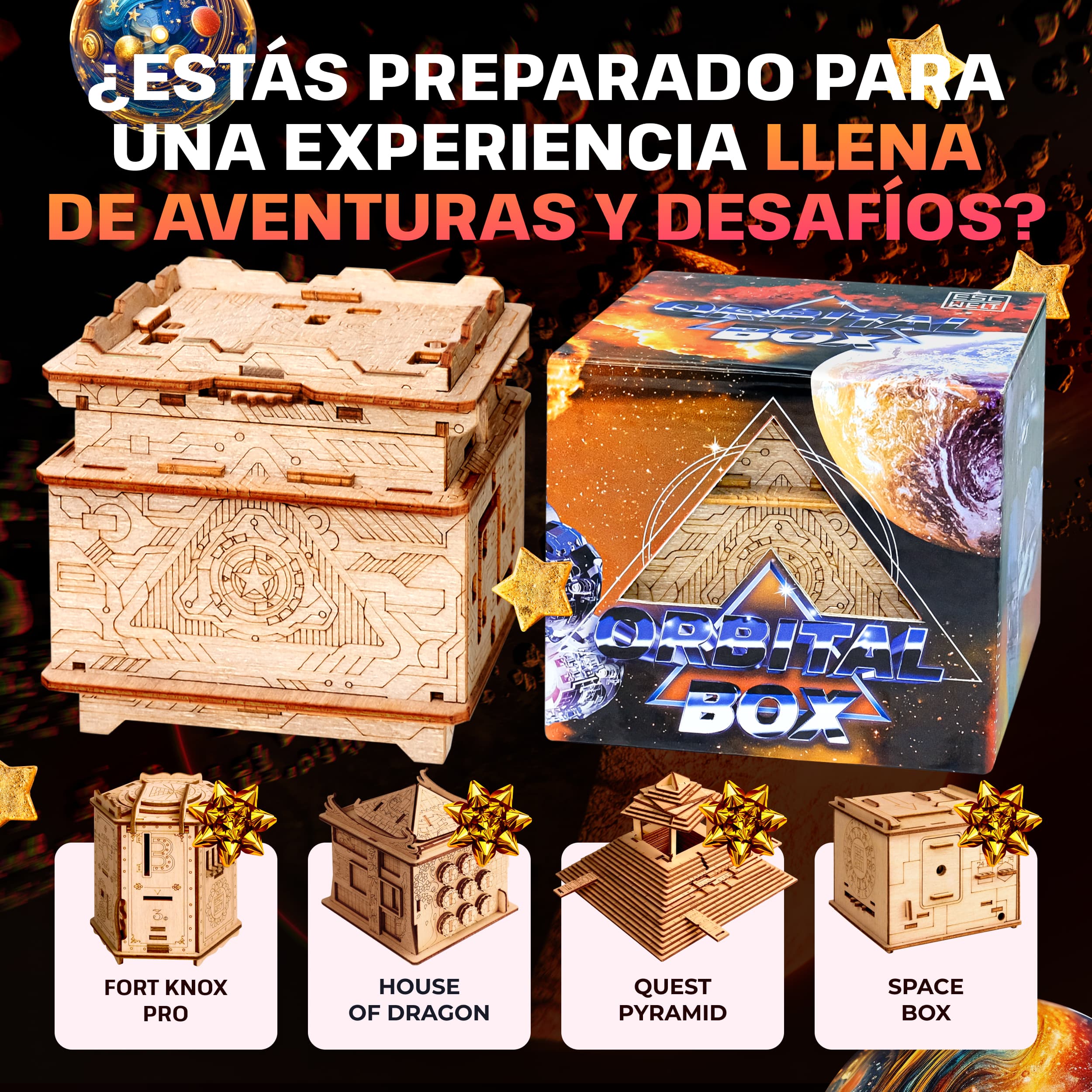 Imágenes y fotos de Orbital Box. ESC WELT.