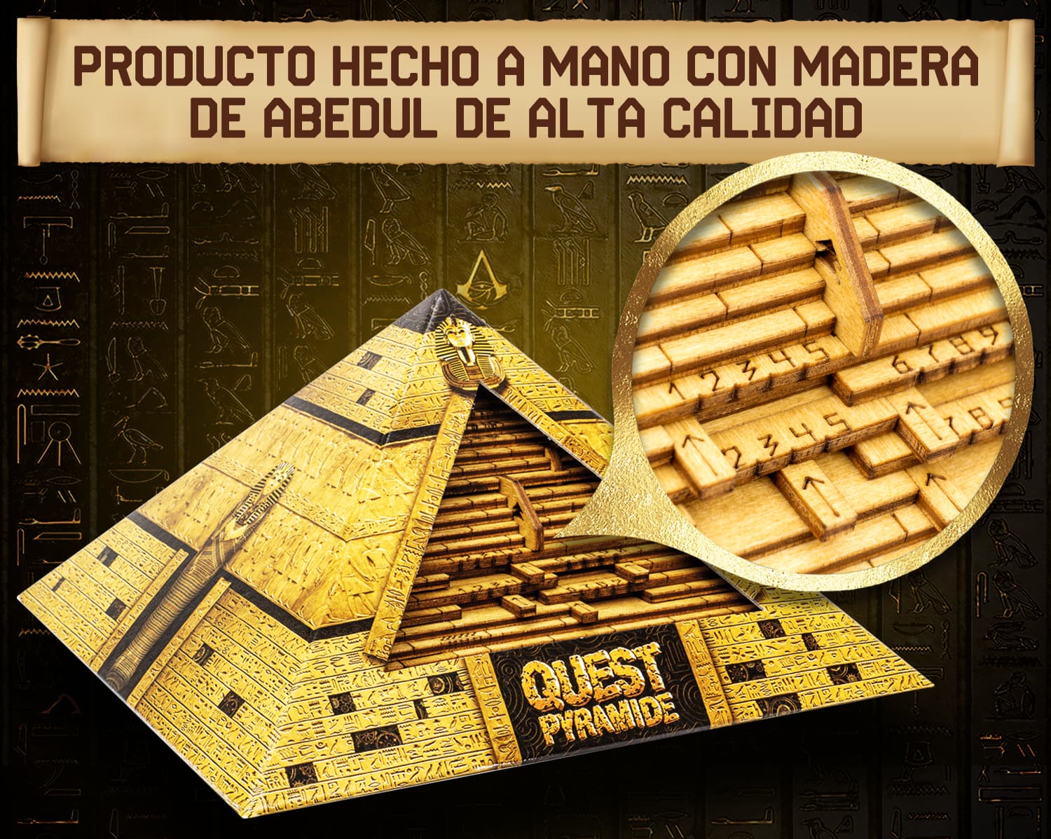 Imágenes y fotos de Quest Pyramid. ESC WELT.