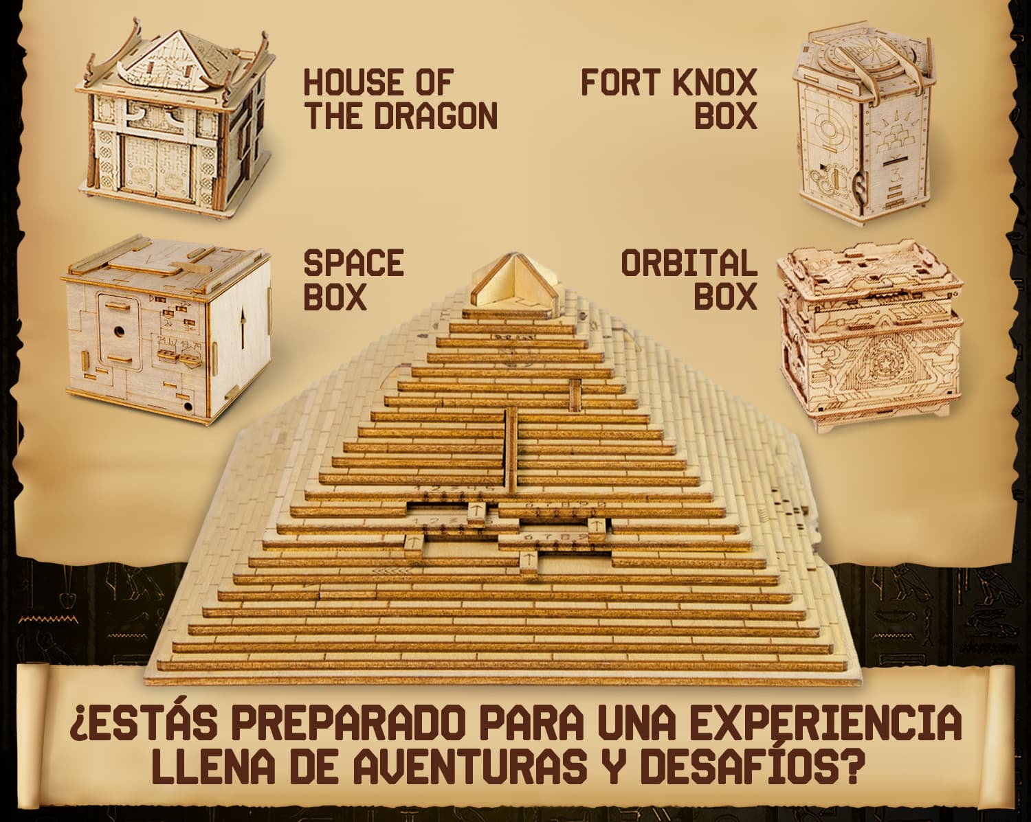 Imágenes y fotos de Quest Pyramid. ESC WELT.