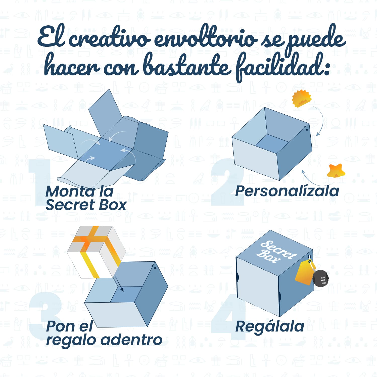 Imágenes y fotos de Secret Box Blue. ESC WELT.