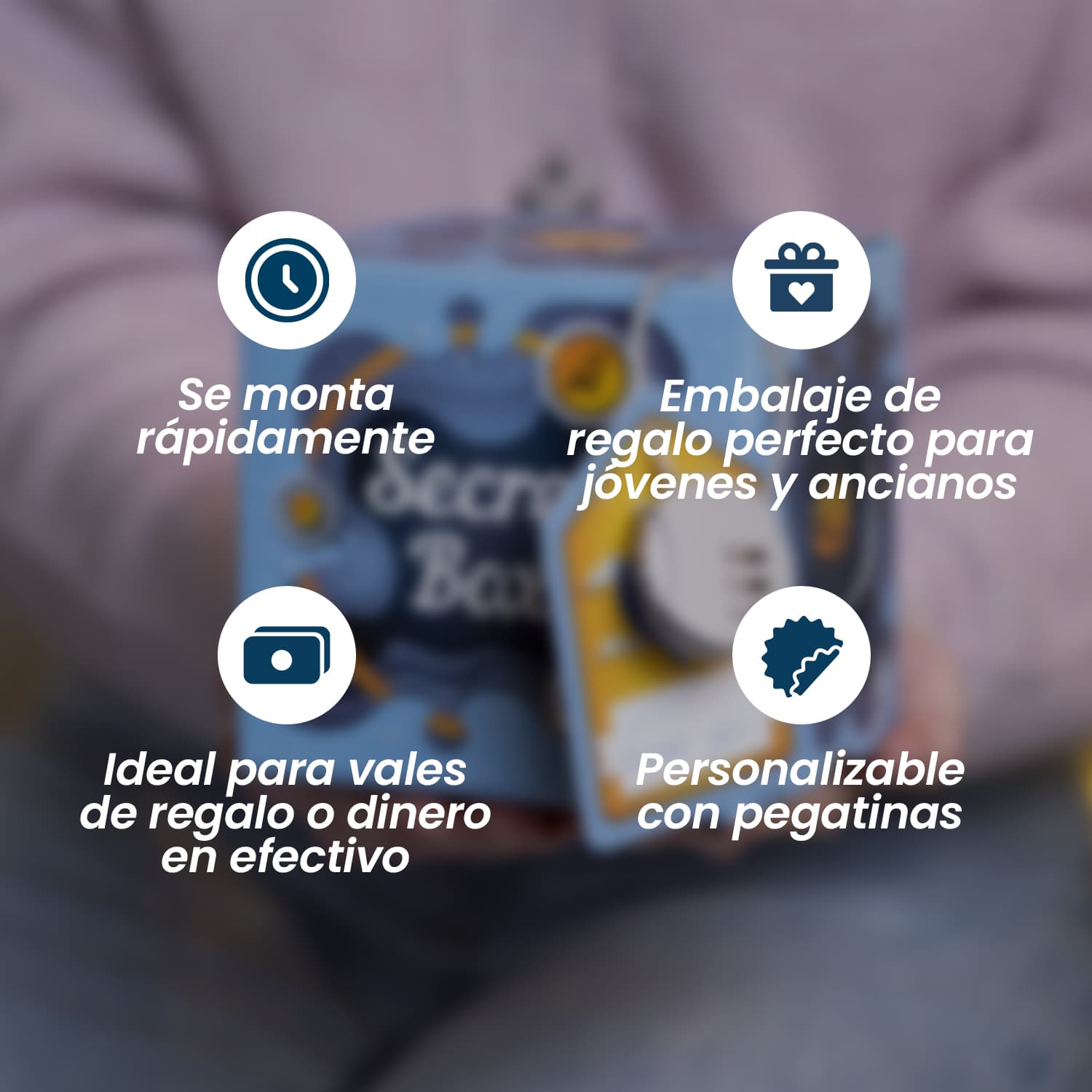Imágenes y fotos de Secret Box Blue. ESC WELT.