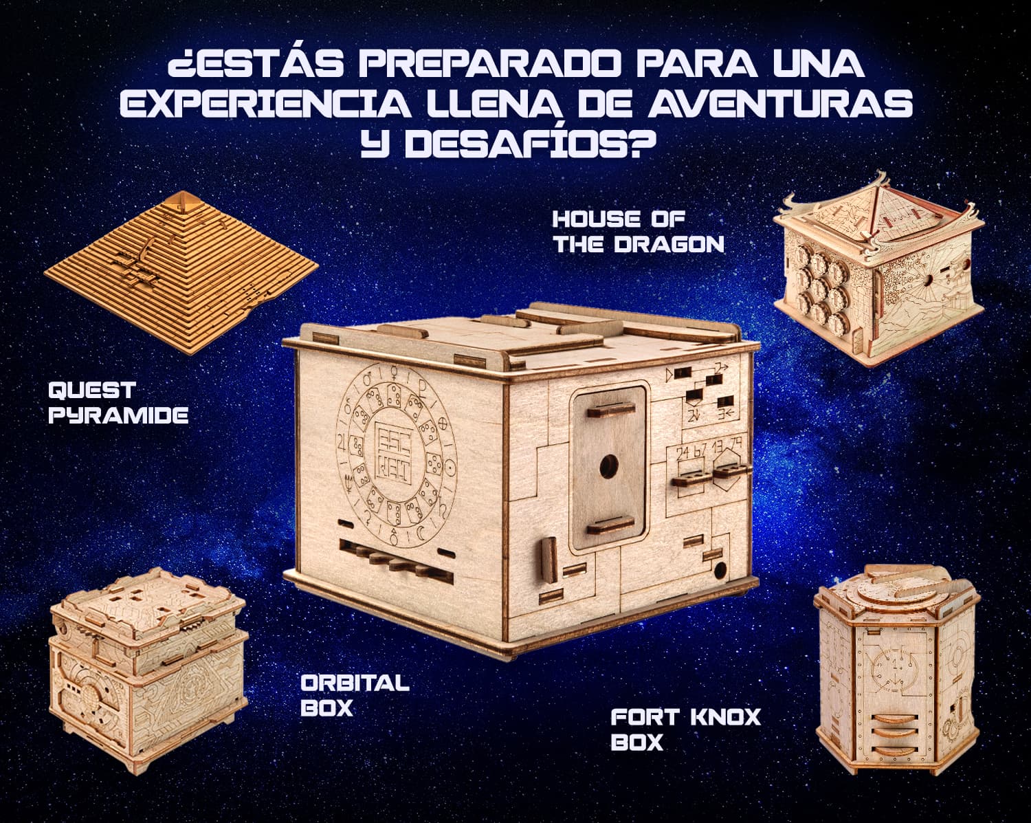 Imágenes y fotos de Space Box. ESC WELT.